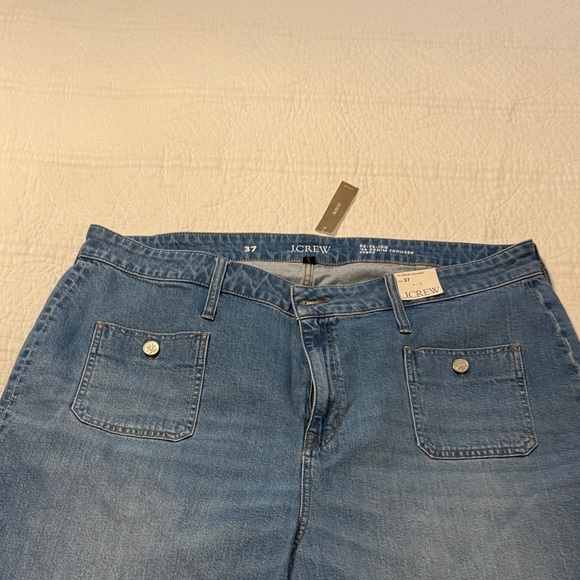 J. Crew Women’s  ‘96 Denim Trouser - Classic Blue - Picture 2 of 5